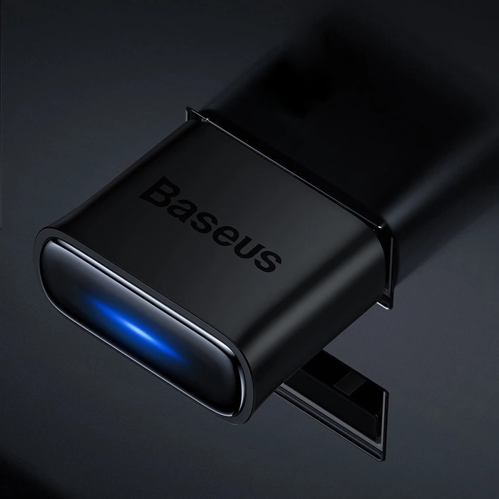 Baseus BA04 mini Bluetooth 5.0 adapter USB receiver computer transmitter black (ZJBA000001)