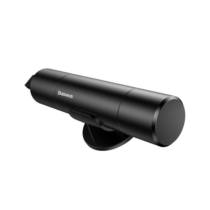 Baseus 2 in 1 Auto Sicherheit Fenster Hammer + Sicherheitsgurt Messer grau (CRSFH-0G)