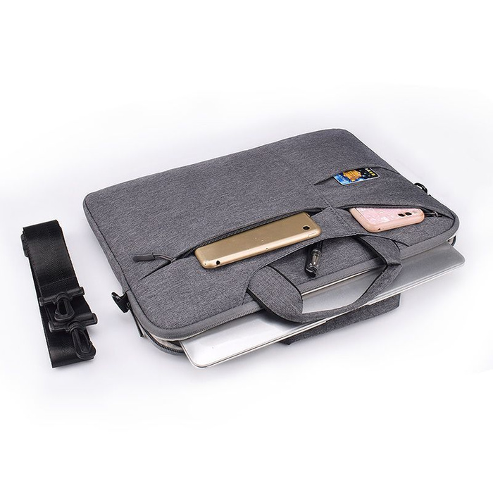 Cover TECH-PROTECT Laptop 15 Pocketbag Custodia grigio scuro