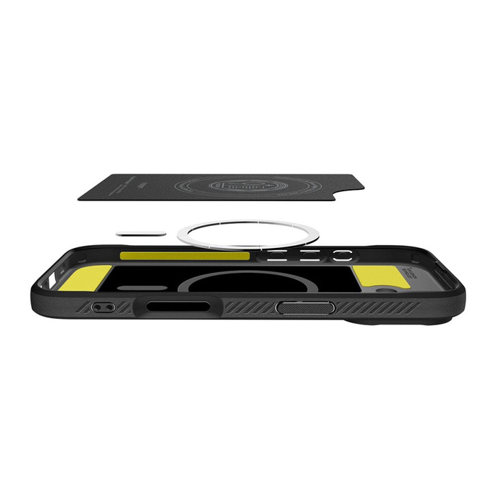 Funda Spigen IPhone 17 Rugged Armor Mag MagSafe MATTE NEGRO