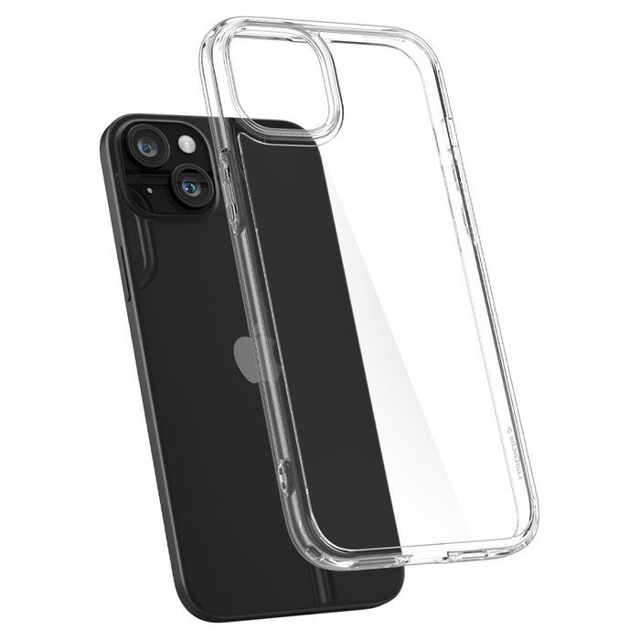 Coque Spigen Ultra Hybrid iPhone 15 Plus Crystal Clear