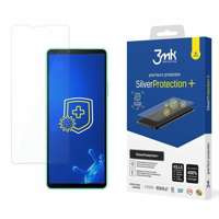 Screen Protector 3mk Sony Xperia 10 IV Silver Protect+ Screen Protector Antimicrobial Wet Mounted
