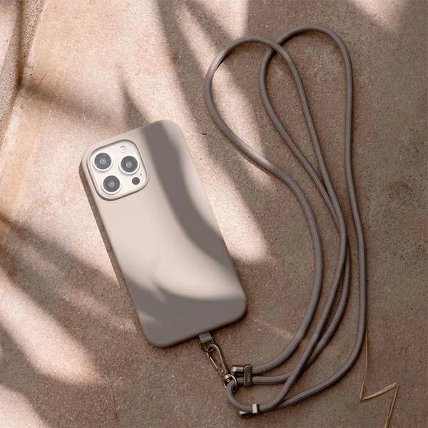 Etui UNIQ Coehl Creme iPhone 16 Pro Max 6.9" Magnetic Charging szary/taupe grey