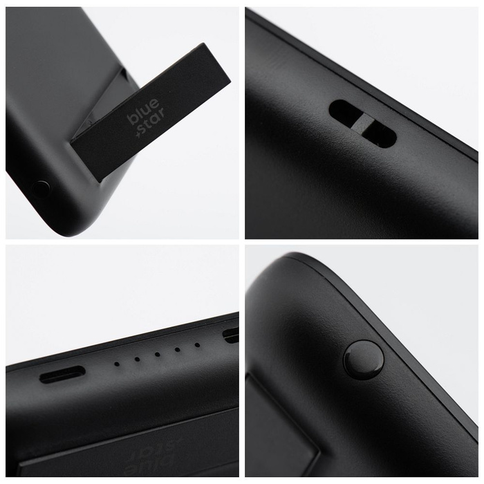 Powerbank zgodny z MagSafe Blue Star W0553 2A 5W 5000 mAh czarny