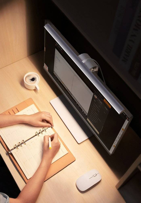 Lumière LED Baseus i-wok pour un éclairage d'écran de moniteur de bureau noir (DGIWK-B01)