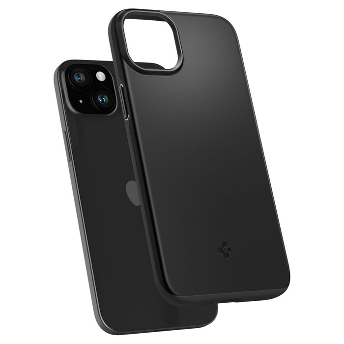 Funda Spigen Thin Fit iPhone 15 Plus Negro Case