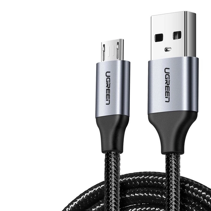 Câble Ugreen USB - câble micro USB 1m gris (60146)