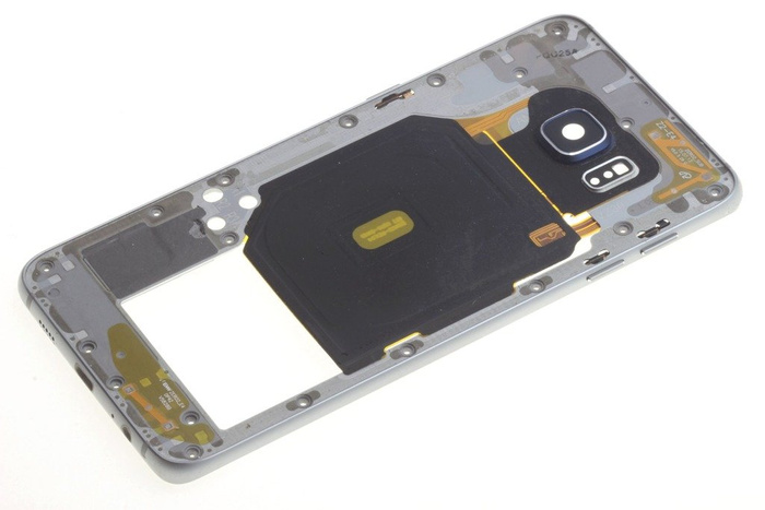 Case Body Frame SAMSUNG Galaxy S6 Edge Plus Gray Black Sapphire Grade B