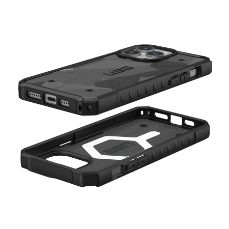 Etui UAG Pathfinder MagSafe - obudowa ochronna do iPhone 15 Pro Max kompatybilna z MagSafe (geo camo) Case