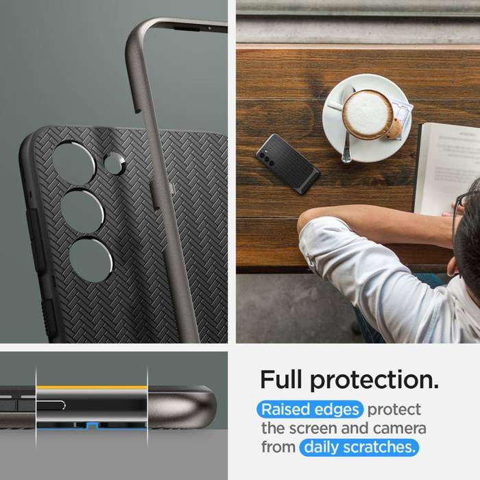 Coque Spigen Neo Hybrid GALAXY S23+ PLUS GUNMETAL