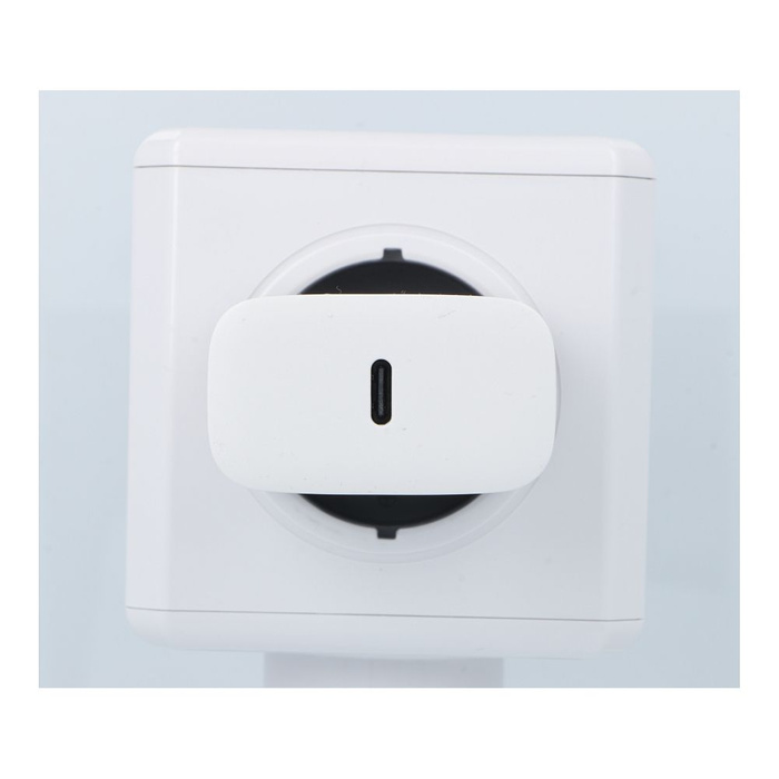 Ładowarka sieciowa do telefonu Forcell F-Energy USB C QC4.0 PD 3A 25W + kabel USB C do USB C TFK-TC-25WPD biała