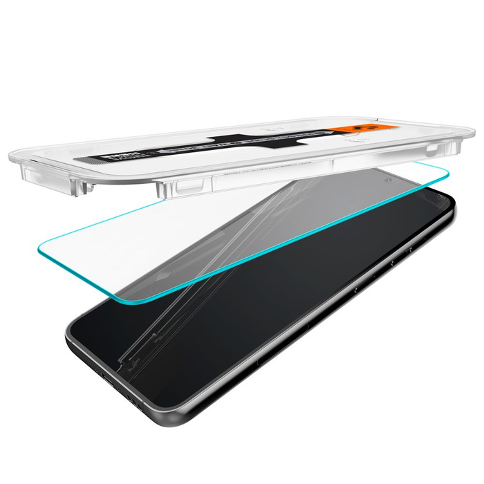 Vidrio Templado Spigen GLAS.TR "EZ FIT" pAQUETE DE 2 GALAXY S23 TRANSPARENTE