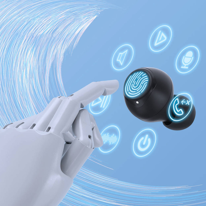 Tronsmart Onyx Pure Hybrid Dual Driver TWS casque sans fil bluetooth 5.3 noir