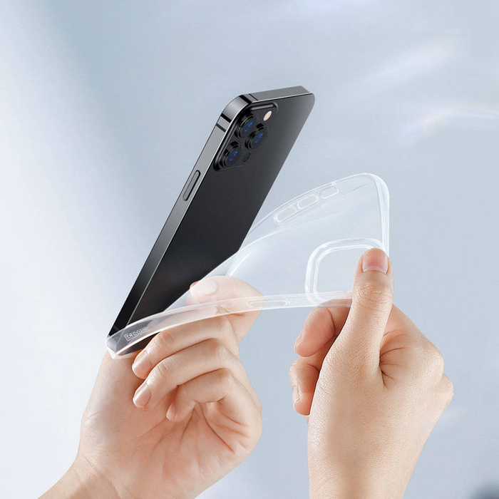 Baseus Simple Series Case transparent Gel case iPhone 13 Pro Max transparent (ARAJ000202)