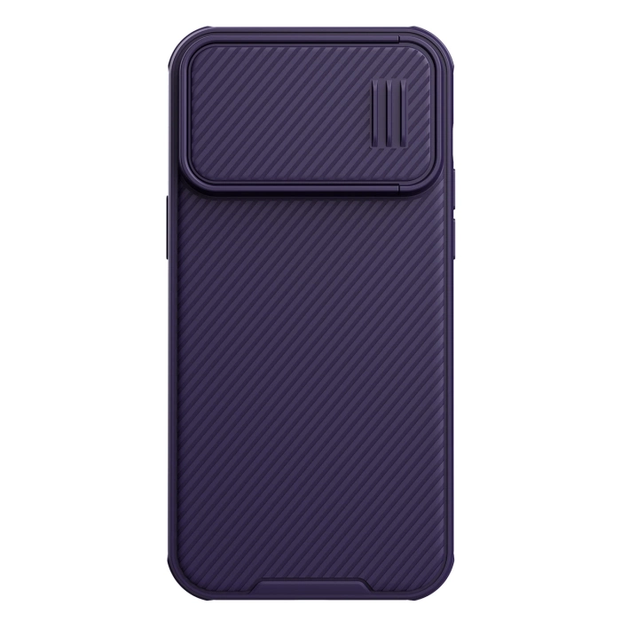 Etui Nillkin CamShield S Case etui iPhone 14 Pro Max pancerny pokrowiec osłona na aparat fioletowe