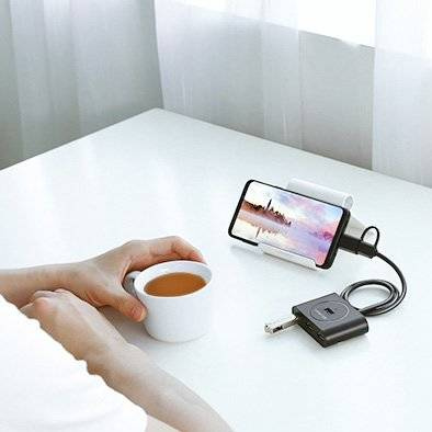 Ugreen HUB splitter 4x USB 3.2 Gen 1 (cavo da 0,5 m) nero (20290)