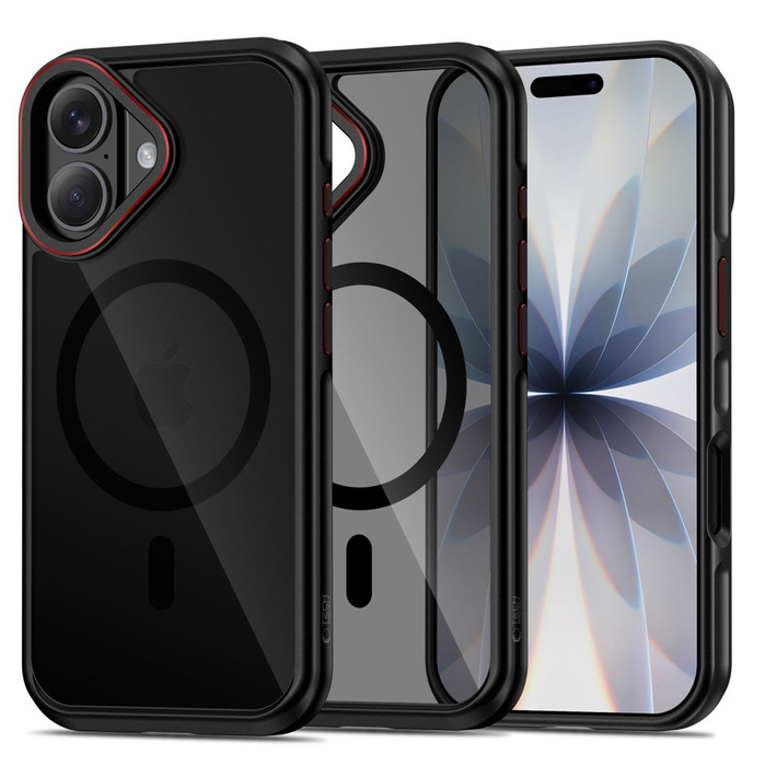 TECH-PROTECT MAGHYBRID MAGSAFE IPHONE 17 BLACK/RED