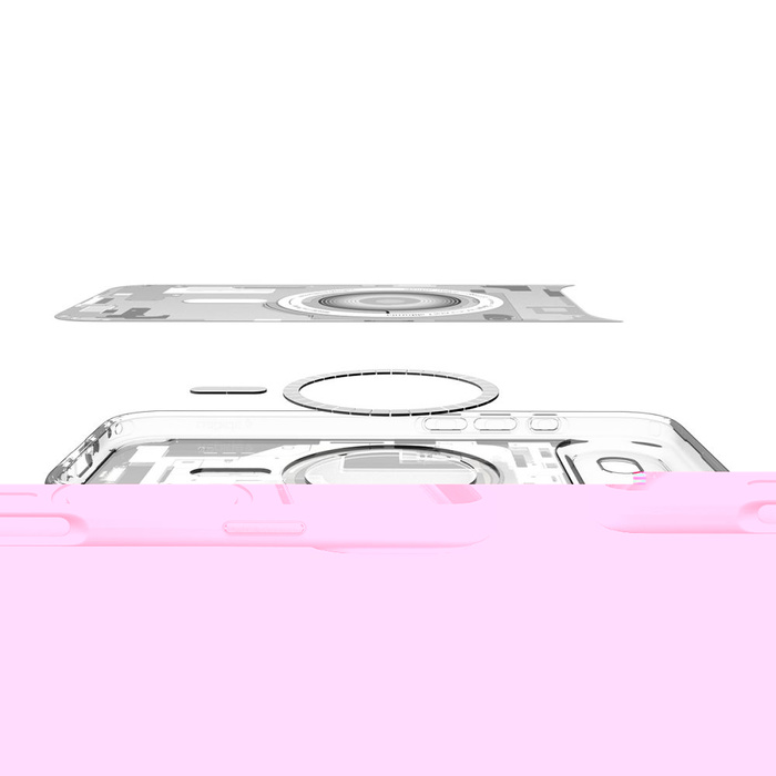 Spigen SILICONE FIT Mag MagSafe IPhone 17 PRO MAX NEGRO