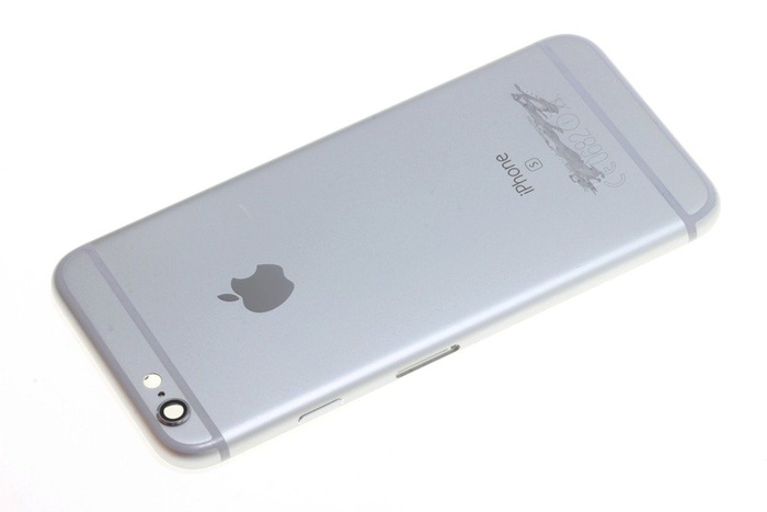 Etui Body Flap APPLE iPhone 6S Silver Grade B With Defect