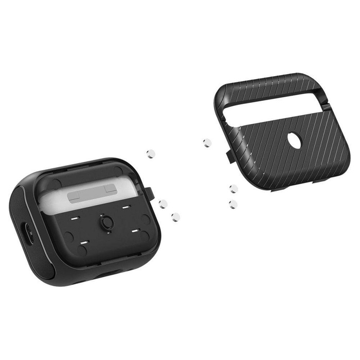Obal Spigen Mag Armor MagSafe Apple Airpods Pro 1 / 2 MATTE Black Case