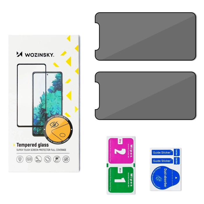 Wozinsky Privacy Glass Sichtschutz-Panzerglas für Xiaomi 15, 2er-Pack