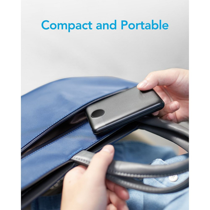 Powerbank Veger S11 (W1140) PD QC3.0 2A 22,5W 10 000 mAh czarny 