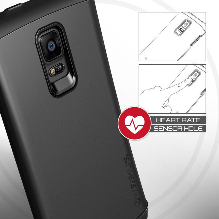 Cover Samsung Galaxy Edge VERUS Hard Drop Black come Spigen SGP Cover