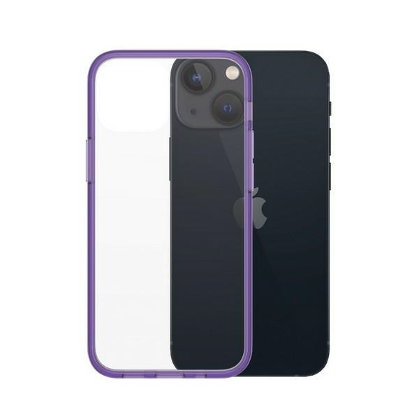 PanzerGlass ClearCase iPhone 13 Mini 5.4" Antibakteriell Militärische Qualität Grape 0327