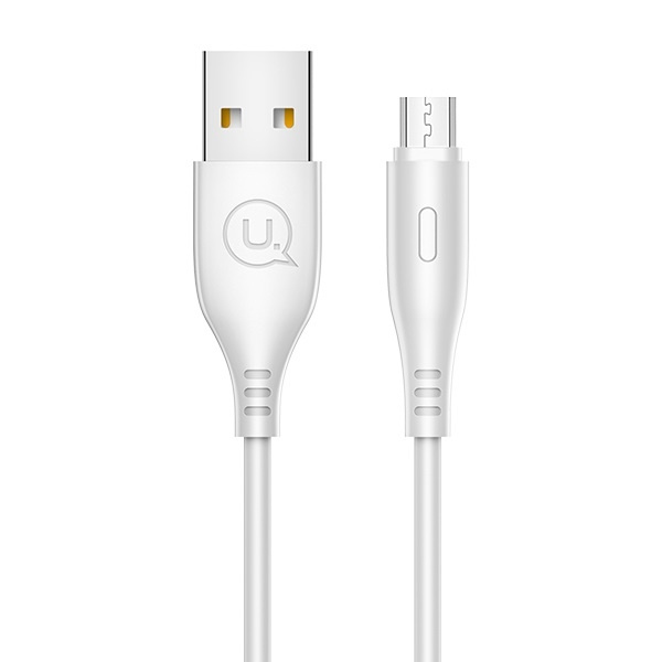 Cavo USAMS MicroUSB 2A Fast Charge 1m Bianco
