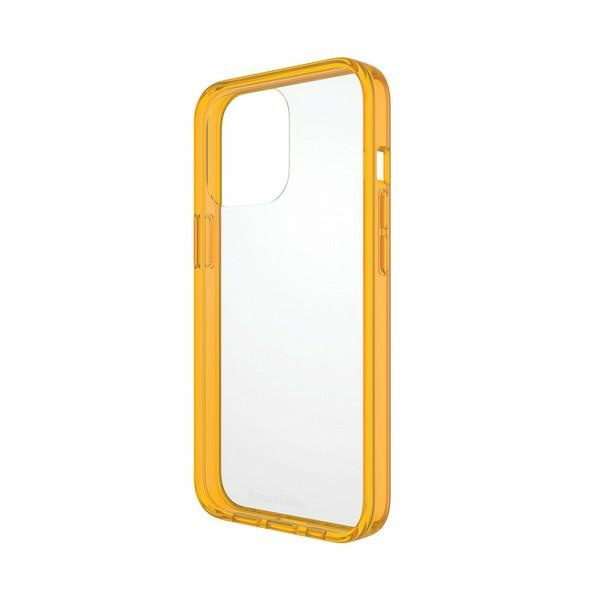 PanzerGlass ClearCase iPhone 13 Pro 6.1" Antibakteriell Militärische Qualität Tangerine 0338