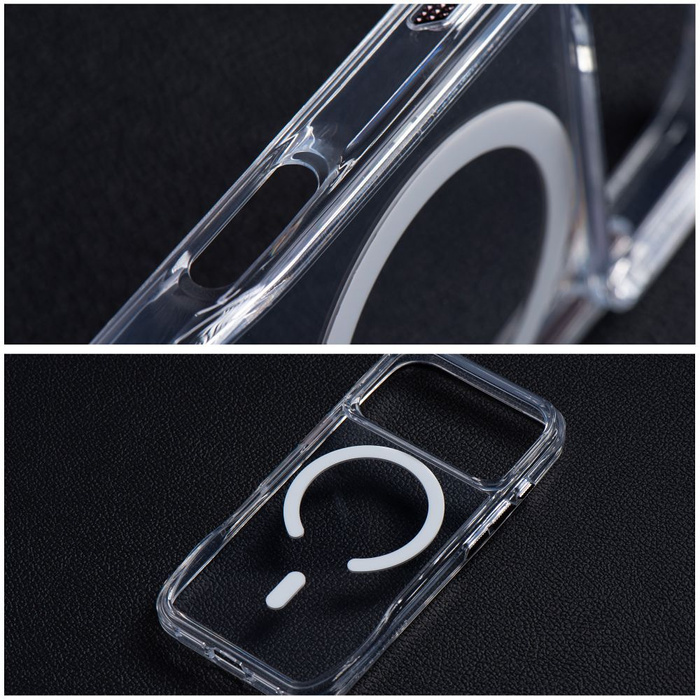 ROAR futerał SLIM DEFENDER kompatybilny z MagSafe do IPHONE 16 Pro Max transparentny