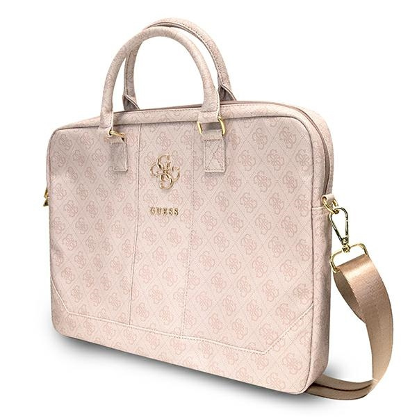 GUESS Sac pour ordinateur portable 15 4G Big Logo Rose