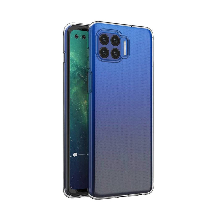 Cover in gel ultra trasparente da 0,5 mm per Motorola Moto G 5G Plus trasparente