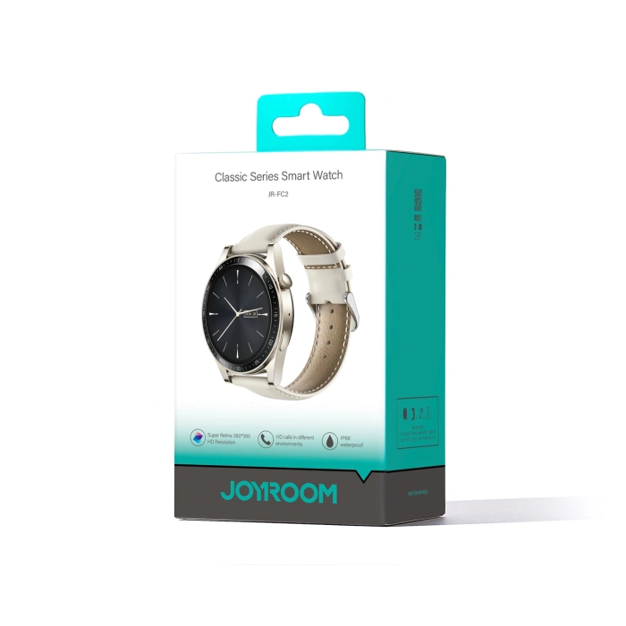 Joyroom JR-FC2 Classic Series smartwatch with IP68 call answering function - gold