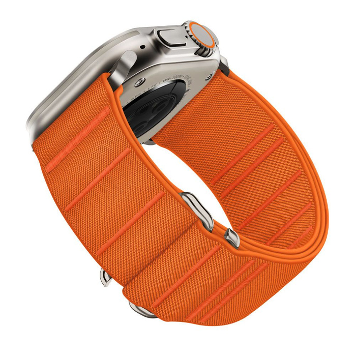 TECH-PROTECT NYLON SLIP APPLE WATCH 6 / 7 / 8 / 9 / 10 / SE / ULTRA 1 / 2 (44 / 45 / 46 / 49 MM) ORANGE