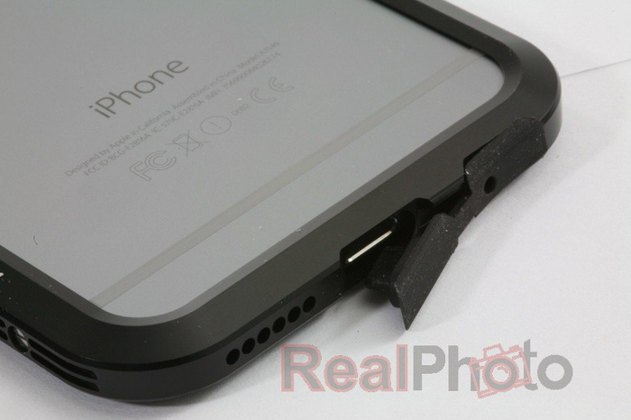 Cover LJY Assem 1 iPhone 6 6S telaio in alluminio paraurti nero