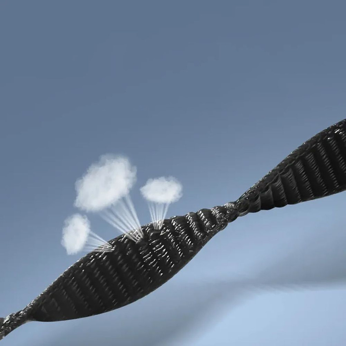 Funda Tech-protect Nylon Xiaomi Smart Band 8 / 8 Nfc Negro Case