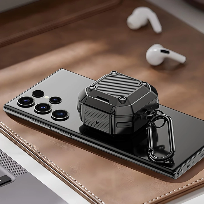 Dux Ducis SECG pouzdro pro Samsung Galaxy Buds Live / Buds Pro / Buds 2 / Buds 2 Pro - černé