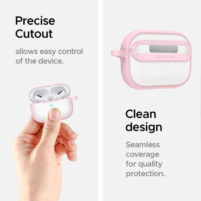 SPIGEN Ciel Farbe Ziegel Apple Airpods Pro Baby Rosa Hülle
