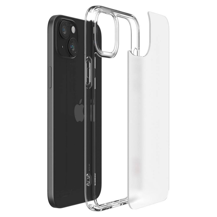 Funda Spigen Ultra Hybrid iPhone 15 Heladas Clear Case