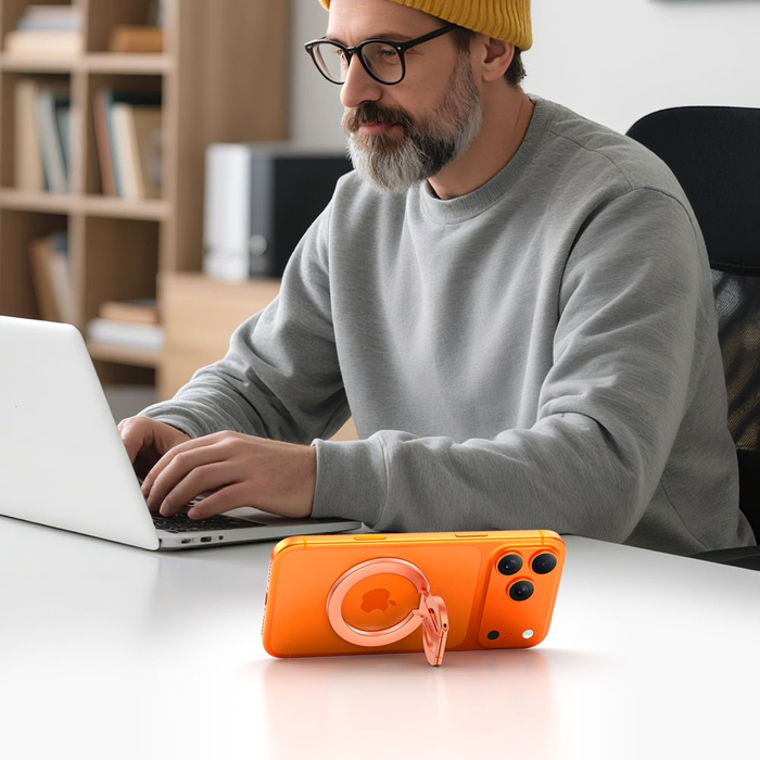 TECH-PROTECT MMR400 LAMANO MAGNETIC MAGSAFE PHONE RING ROSE GOLD