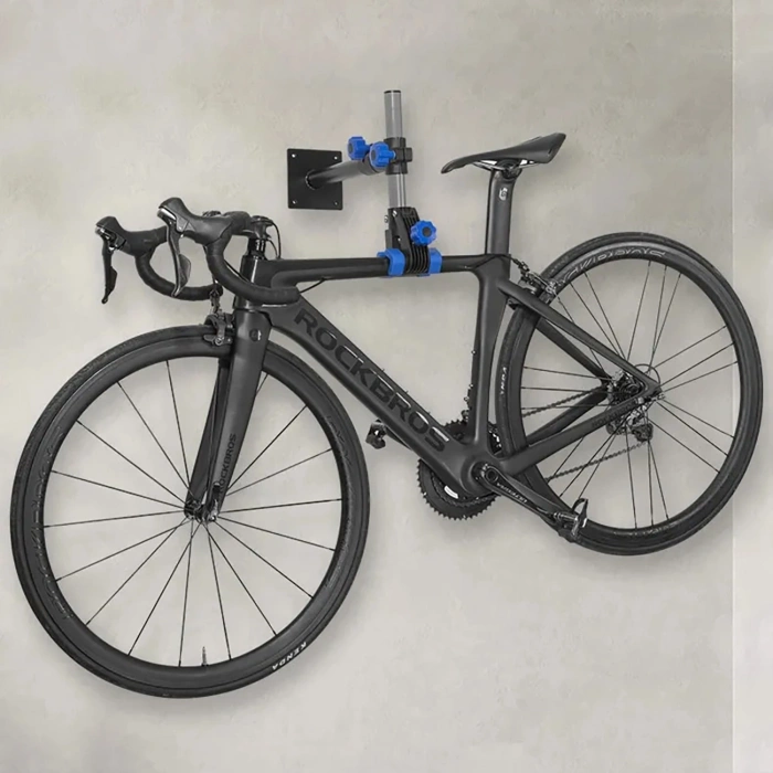 Rockbros MP-01 Tisch-Serviceständer für Fahrräder mit Knöpfen – schwarz