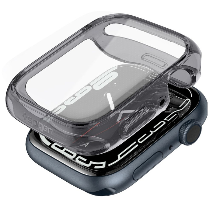 Telefontok Spigen Ultra Hybrid Apple Watch 7 / 8 / 9 (45 mm) űrkristály