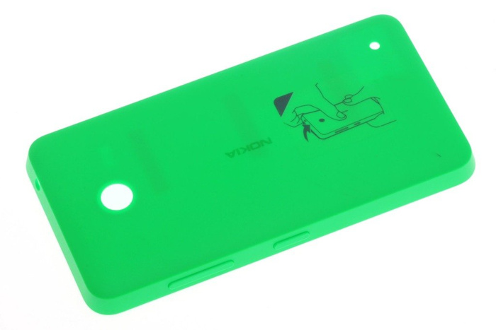 Originální dvířka baterie Nokia Lumia 630 Green Grade B