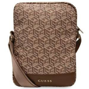 Guess Tasche GUTB10HGCFSEW 10" braun/braun GCube Stripe Tablet Tasche