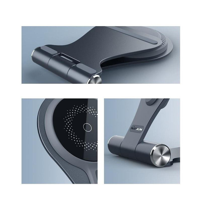 Nillkin MagStand Wireless induction charger with holder (gray)