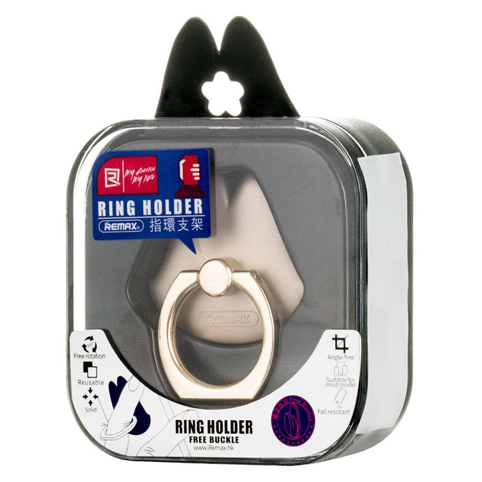 Remax Lips Ring Phone Grip Ring Holder Stand gold