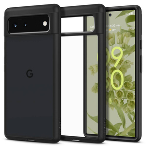 Hülle Spigen Google Pixel 6 Ultra Hybrid MATTE Schwarz Case