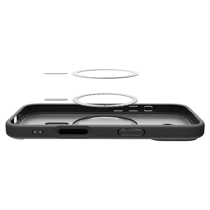 Coque Spigen IPhone 17 Ultra Hybrid Mag MagSafe NOIR GIVRÉ