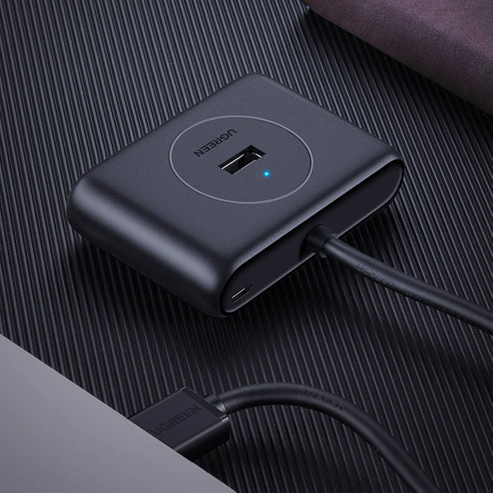 Ugreen multifunktionaler USB HUB Typ c - 4 x USB 3.0 1m weiß (CR113)